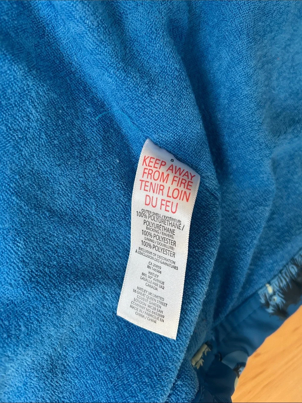 Hatley Wooly Mammoth Rain Jacket 5T